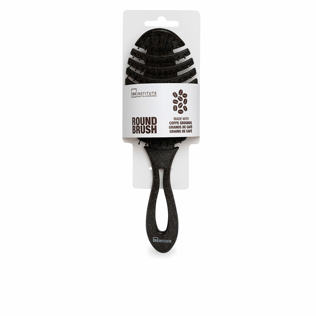 Detangling Hairbrush IDC Institute Black-0