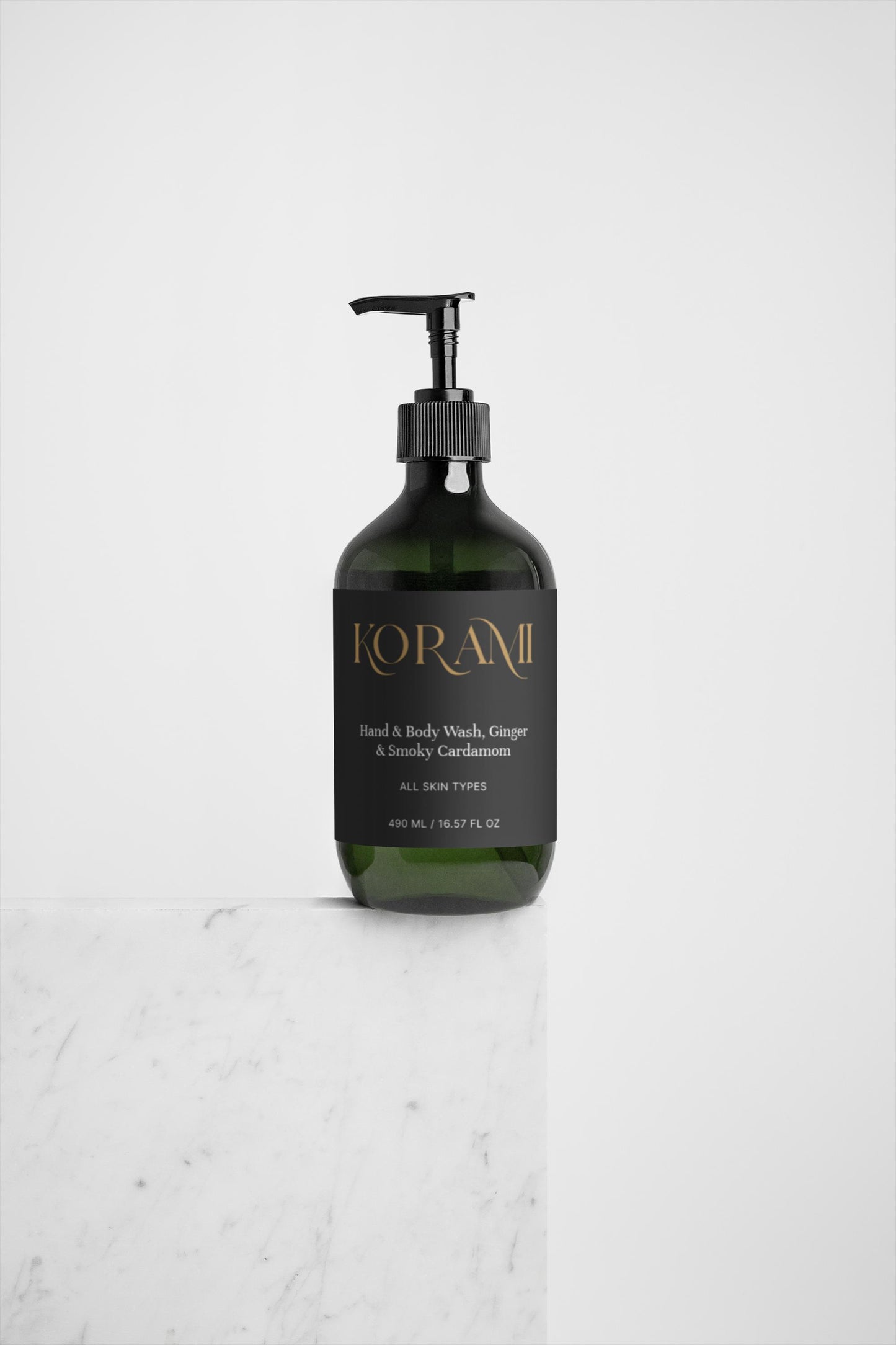 Hand & Body Wash, Ginger & Smoky Cardamom
