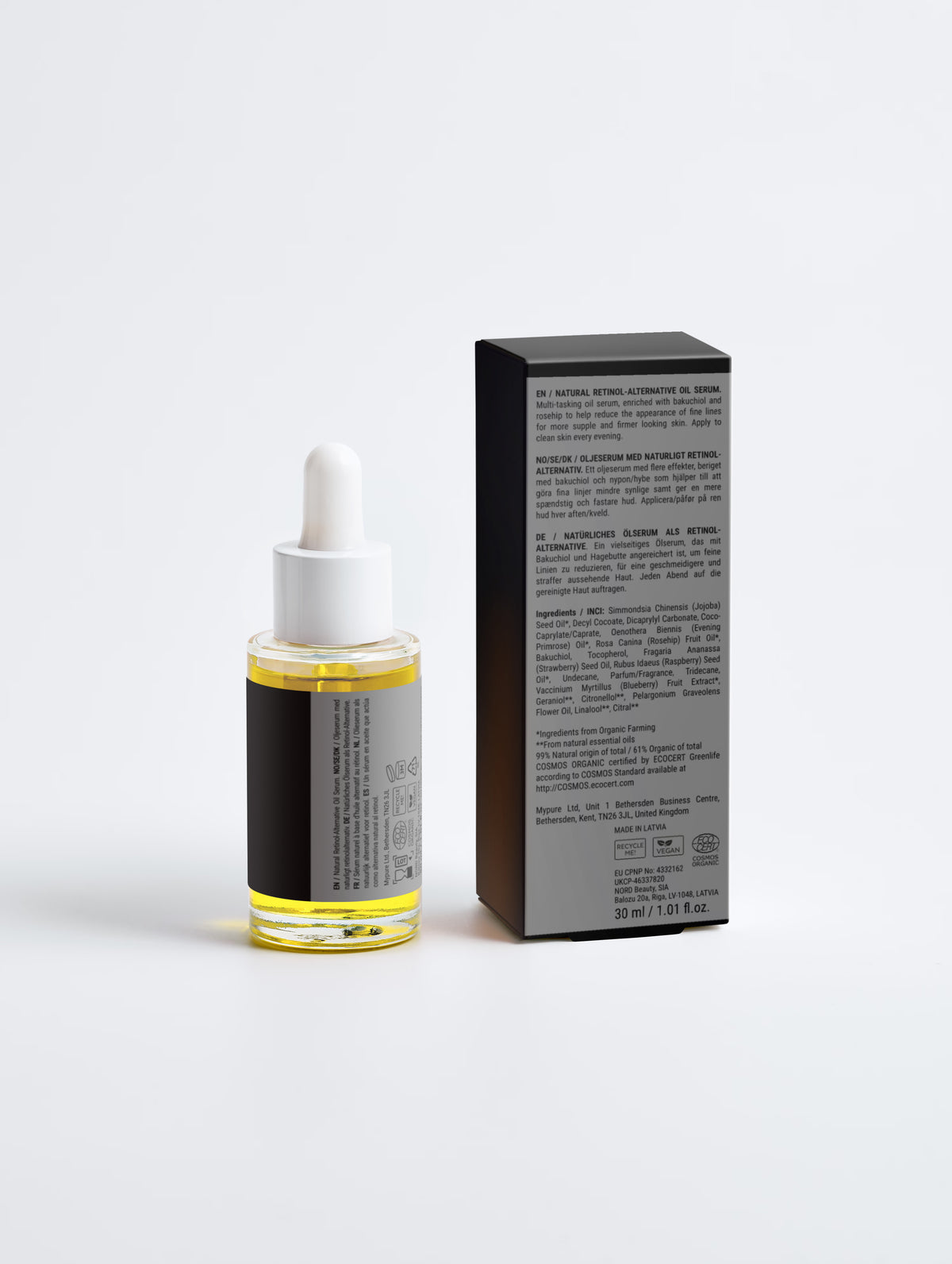 Natural Retinol Alternative Oil Serum - For Men