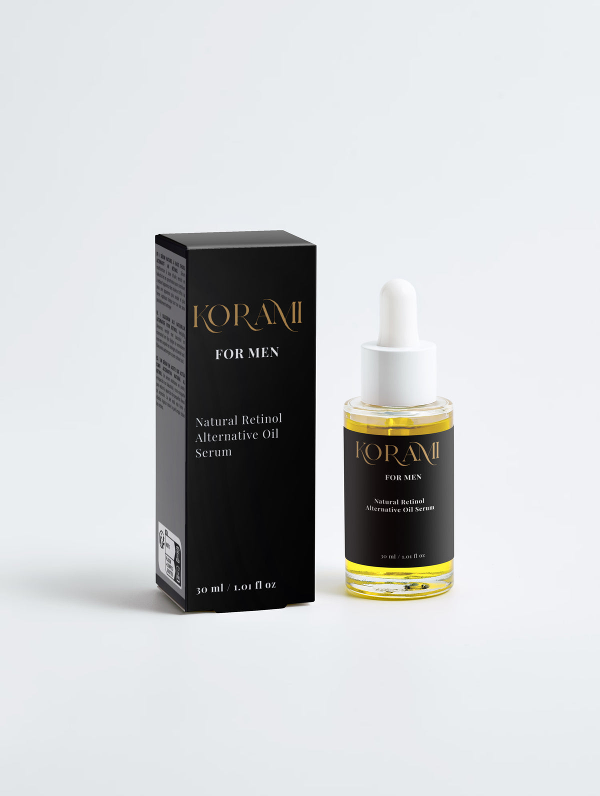 Natural Retinol Alternative Oil Serum - For Men