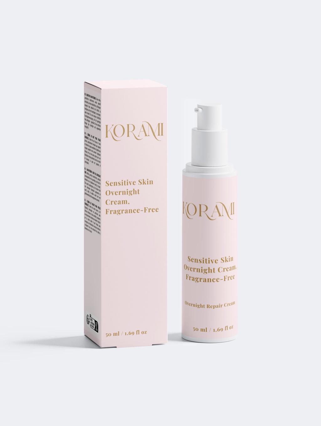 Sensitive Skin Overnight Cream, Fragrance-Free