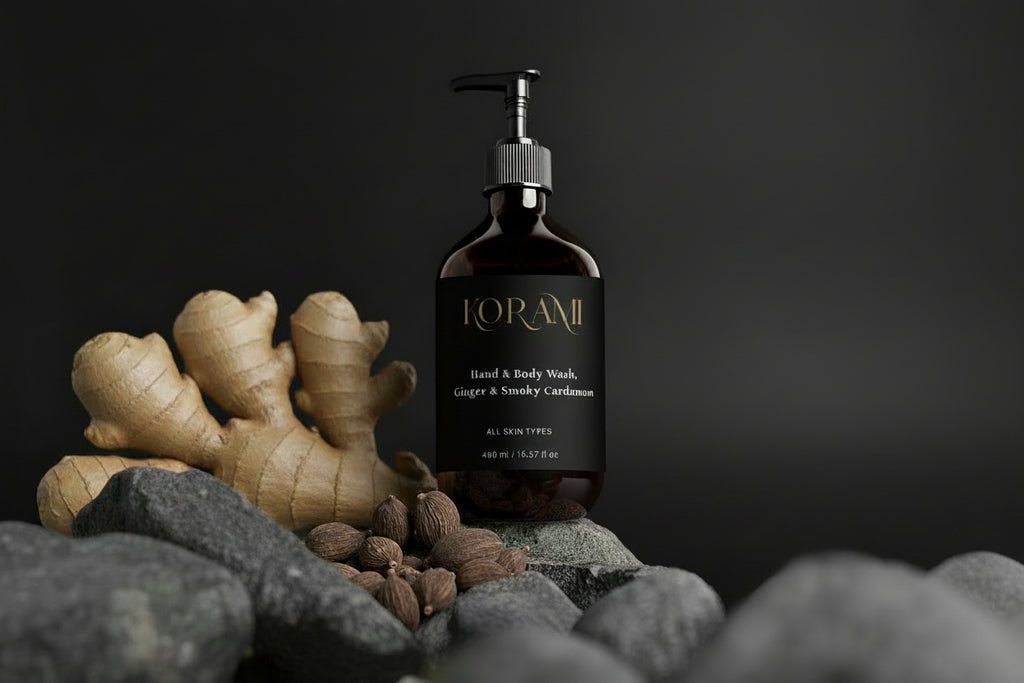 Hand & Body Wash, Ginger & Smoky Cardamom