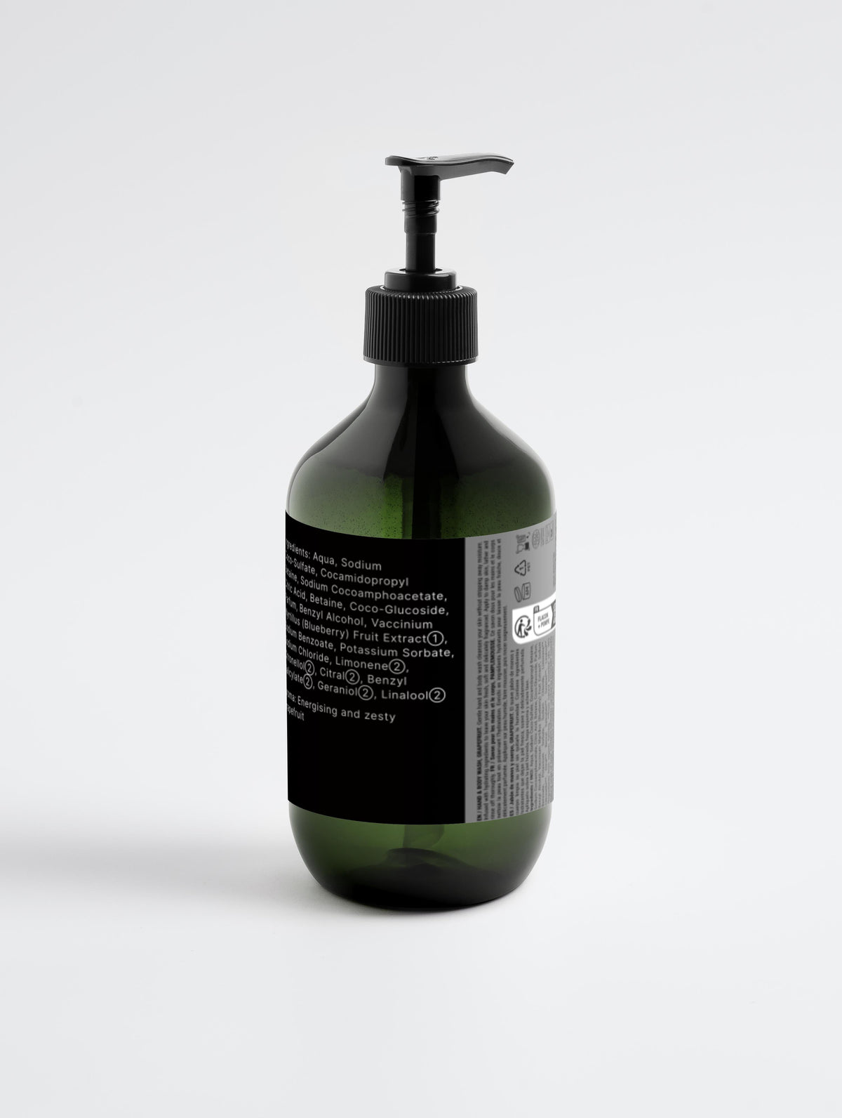 Gel lavant mains et corps, pamplemousse