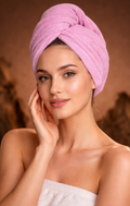 Microfibre Hair Turban – Fast Drying & Anti-Frizz