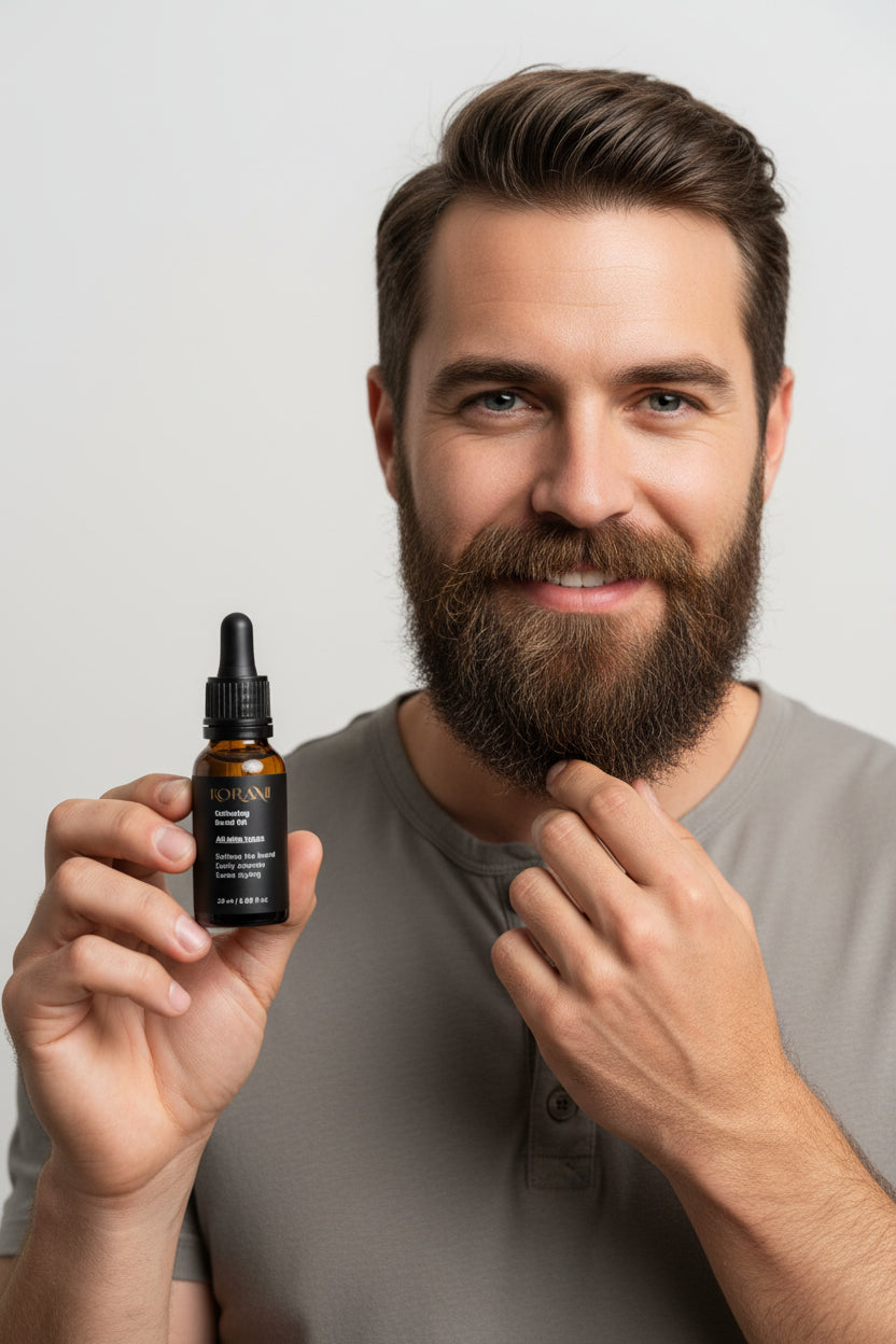 Verzachtende baardolie