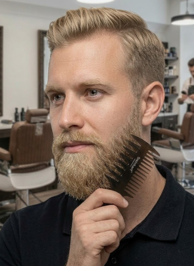 STEINHART triple beard comb