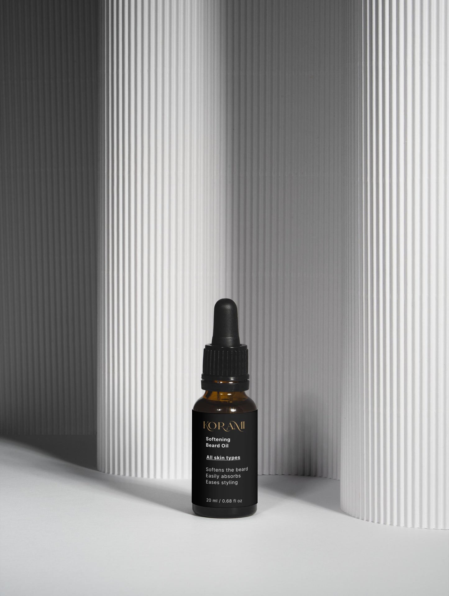 Verzachtende baardolie